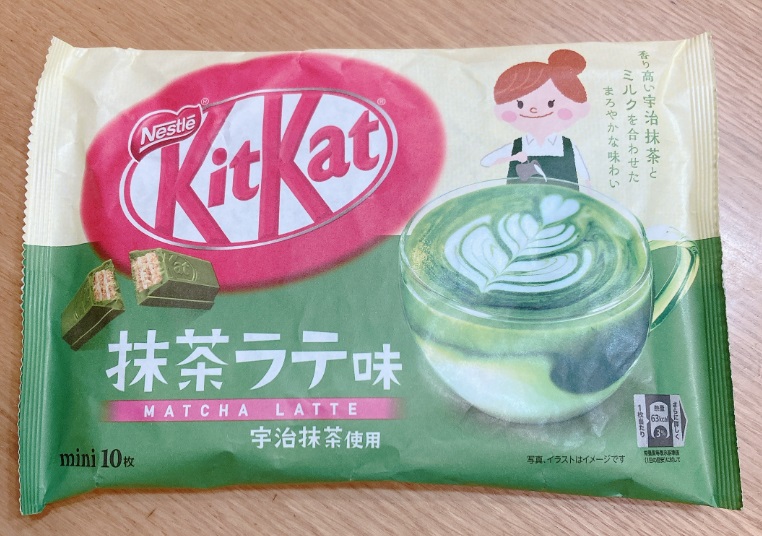キットカット抹茶ラテ　パッケージ